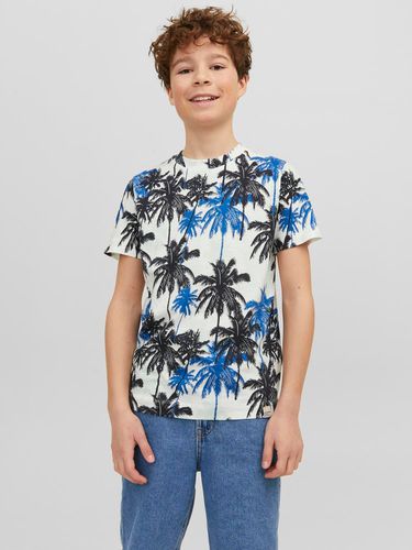 T-shirt Tropical Pour Les Garçons - Jack & Jones - Modalova