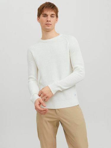 Pull En Maille À Col Rond - Jack & Jones - Modalova