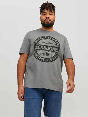 Plus Size T-shirt Uni - Jack & Jones - Modalova