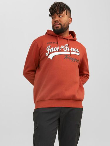 Plus Size Sweat À Capuche Imprimé - Jack & Jones - Modalova