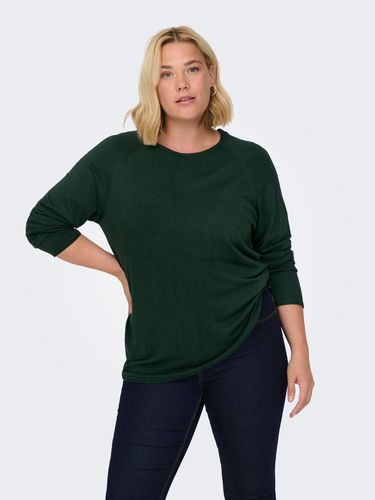 Voluptueux Couleur Unie Pull En Maille - ONLY - Modalova