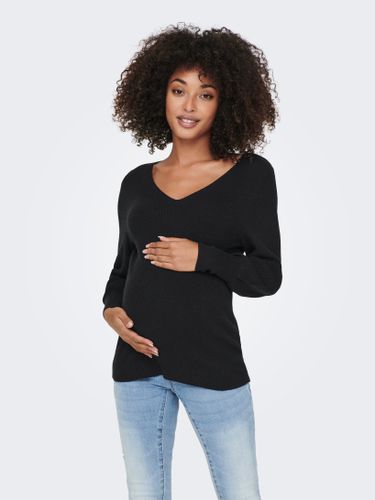 Mama Col V Pull En Maille - ONLY - Modalova