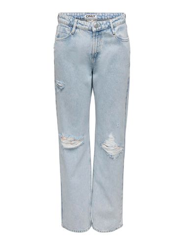 Onldad Regular Waist Straight Jeans - ONLY - Modalova