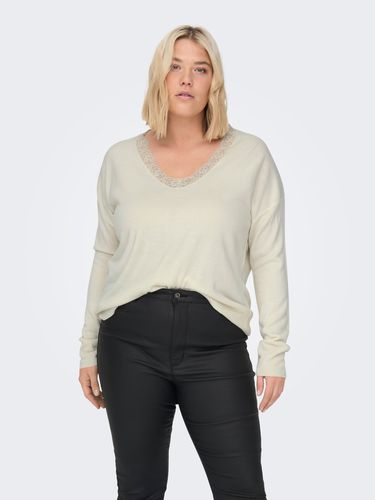 Pull-overs Col En V Curve - ONLY - Modalova