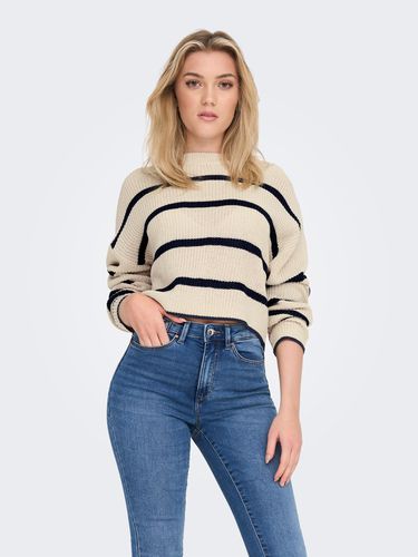 Pull-overs Regular Fit Col Rond Épaules Tombantes - ONLY - Modalova
