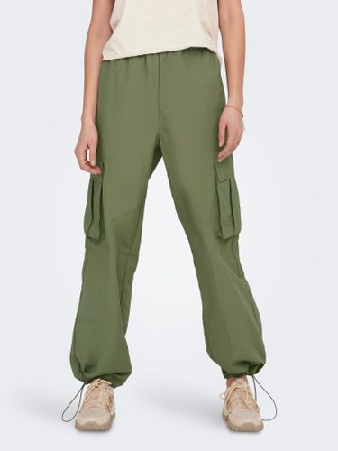 Pantalons Cargo Cargo Fit Taille Moyenne - ONLY - Modalova