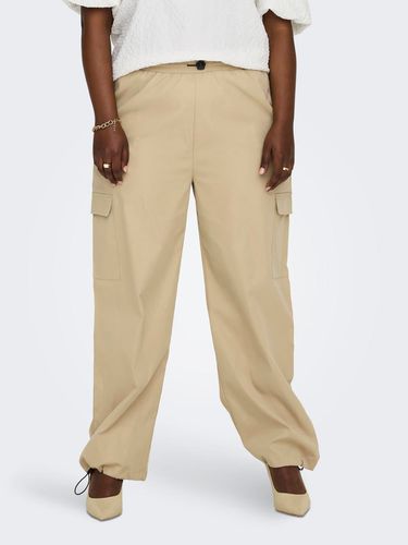 Pantalons Cargo Regular Fit Taille Moyenne Élastique Poignets Ou Bas Élastiqués - ONLY - Modalova