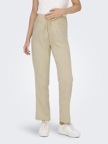 Mama Straight Fit Pants - ONLY - Modalova