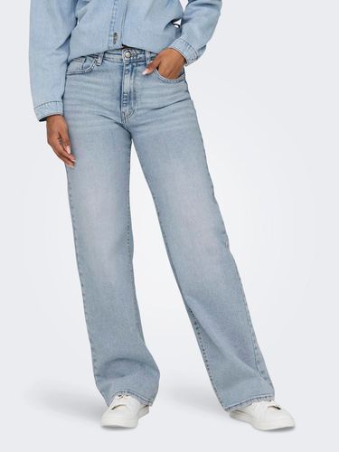 Jeans Wide Leg Fit Taille Haute - ONLY - Modalova