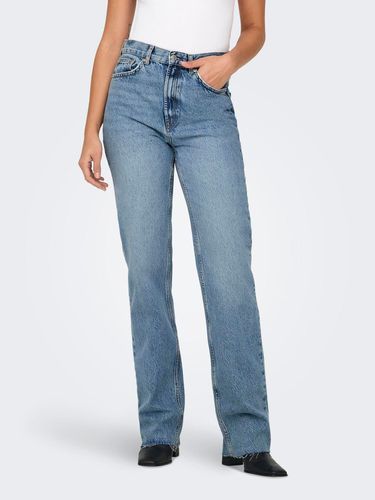 Onlriley Life High Waist Straight Fitted Jeans - ONLY - Modalova