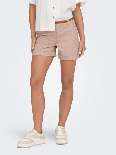 Shorts Regular Fit Taille Moyenne Ourlets Repliés - ONLY - Modalova