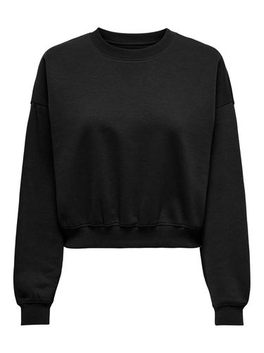 Sweat-shirt Regular Fit Col Rond Épaules Tombantes - ONLY - Modalova