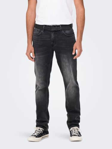 Onsweft Grey Trueremp Jeans - ONLY & SONS - Modalova