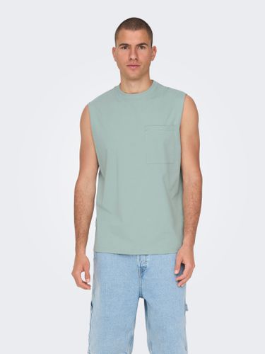T-shirts Relaxed Fit Col Rond - ONLY & SONS - Modalova