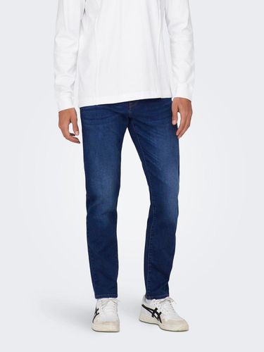 Jeans Regular Fit Taille Moyenne - ONLY & SONS - Modalova