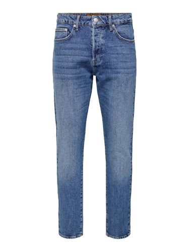 Jeans Cropped Fit Taille Moyenne - ONLY & SONS - Modalova