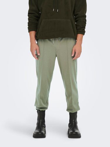 ONSOXLEY TAPE PINTUCK SWEAT PANTS - ONLY & SONS - Modalova