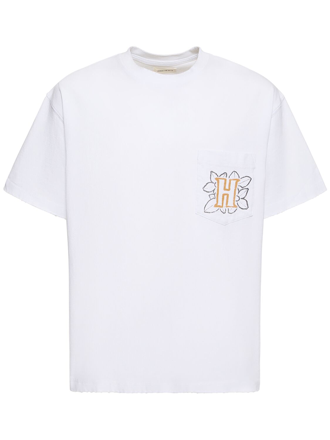 T-shirt En Jersey Avec Poche Fleurie B-summer - HONOR THE GIFT - Modalova
