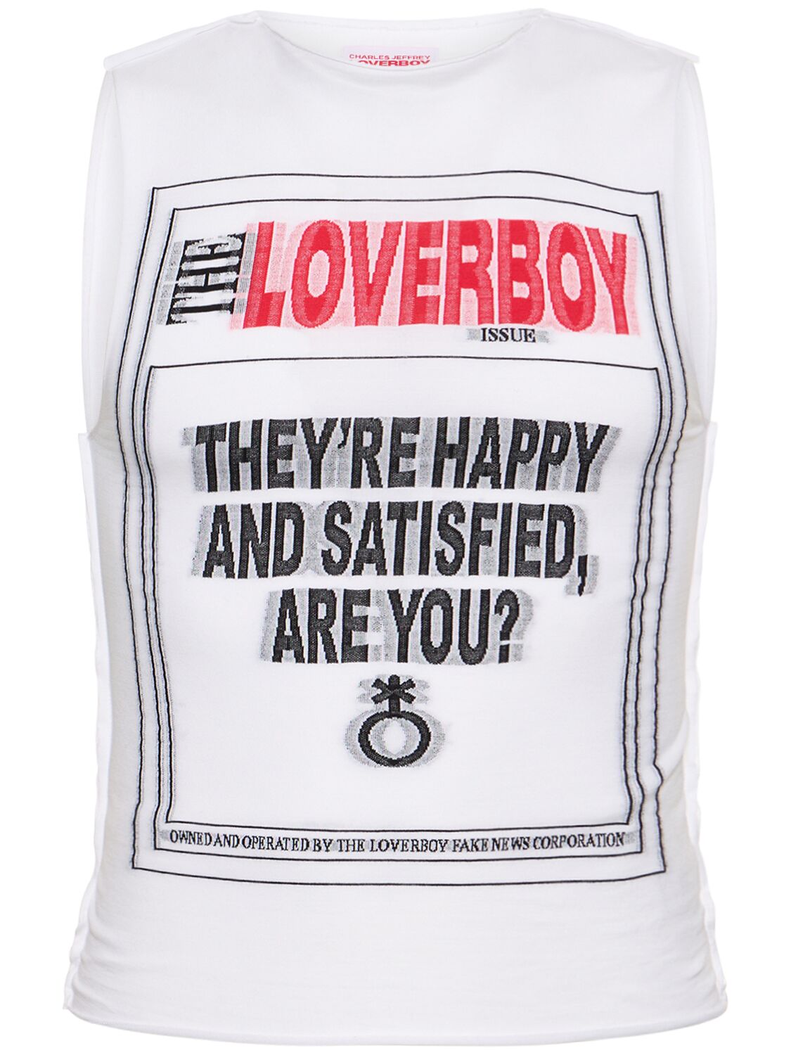Débardeur The Loverboy Issue - CHARLES JEFFREY LOVERBOY - Modalova