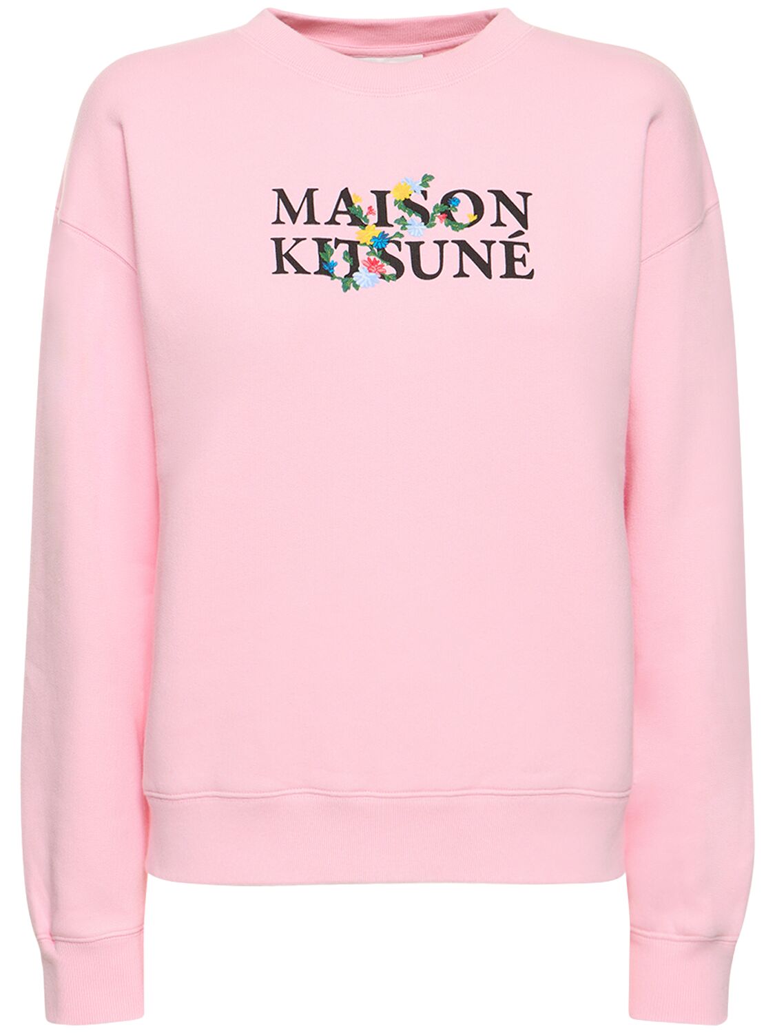 Sweat-shirt En Coton À Logo - MAISON KITSUNÉ - Modalova
