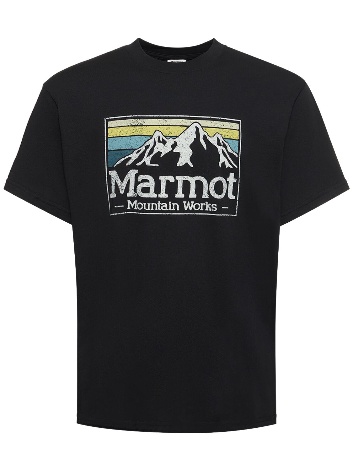 T-shirt En Coton À Imprimé Dégradé - MARMOT - Modalova