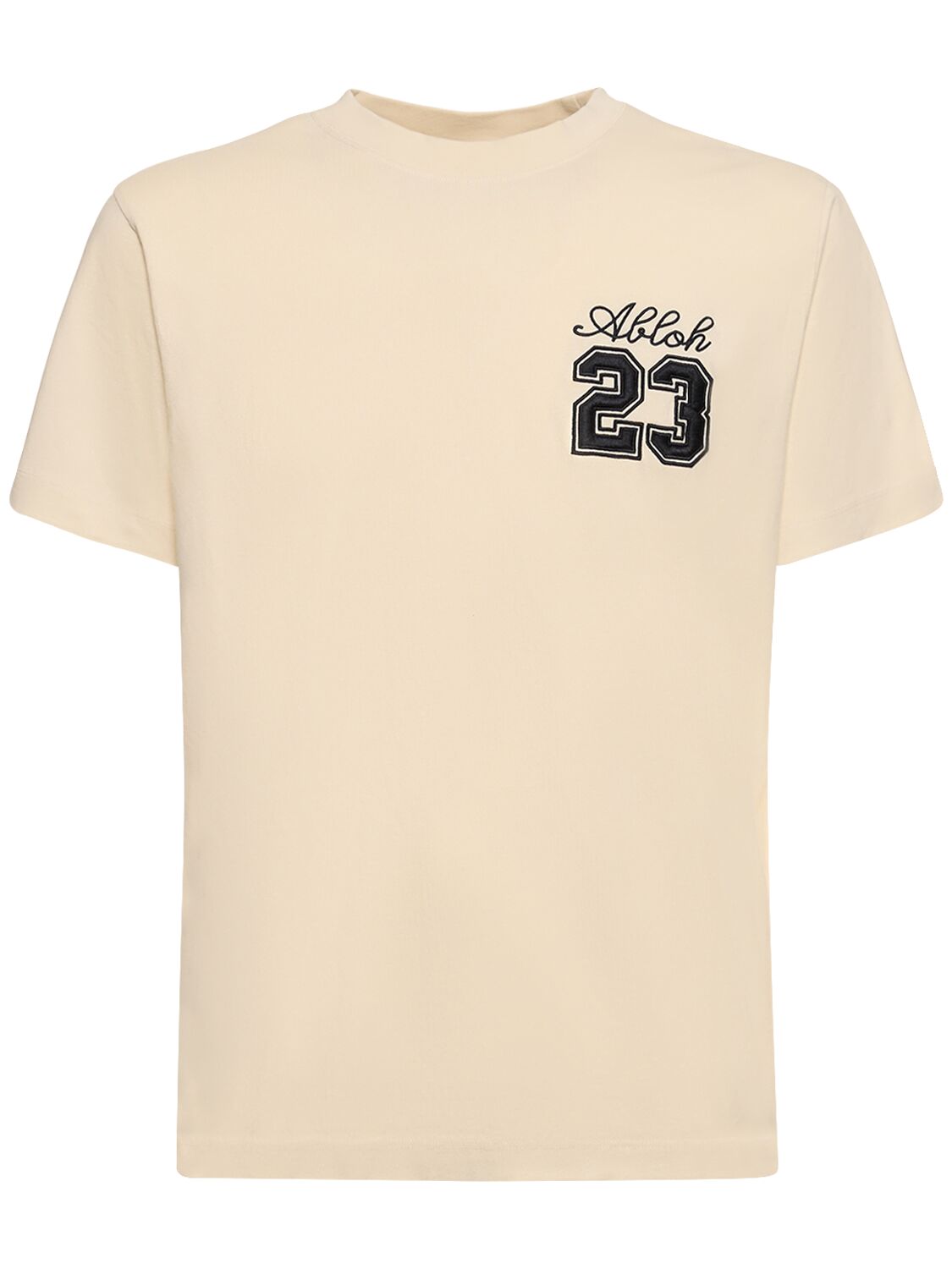 T-shirt Slim En Coton À Logo 23 - OFF-WHITE - Modalova