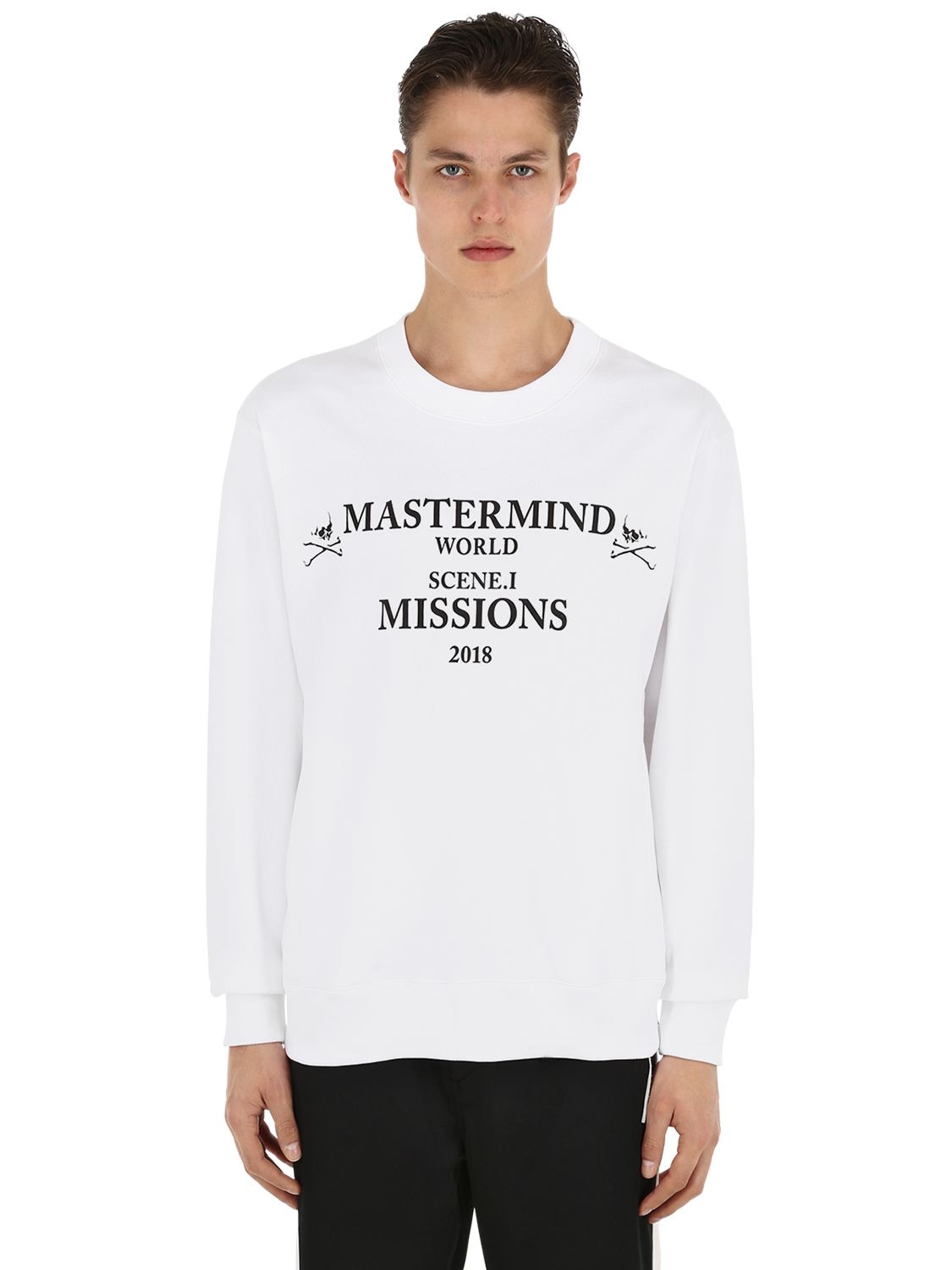 Sweat-shirt "missions" En Coton Imprimé - MASTERMIND WORLD - Modalova