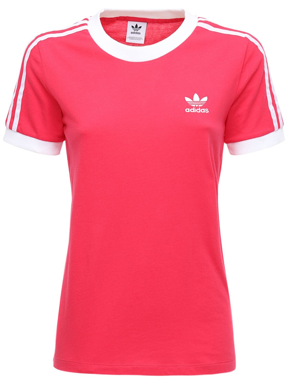 T-shirt En Coton "3 Stripes" - ADIDAS ORIGINALS - Modalova