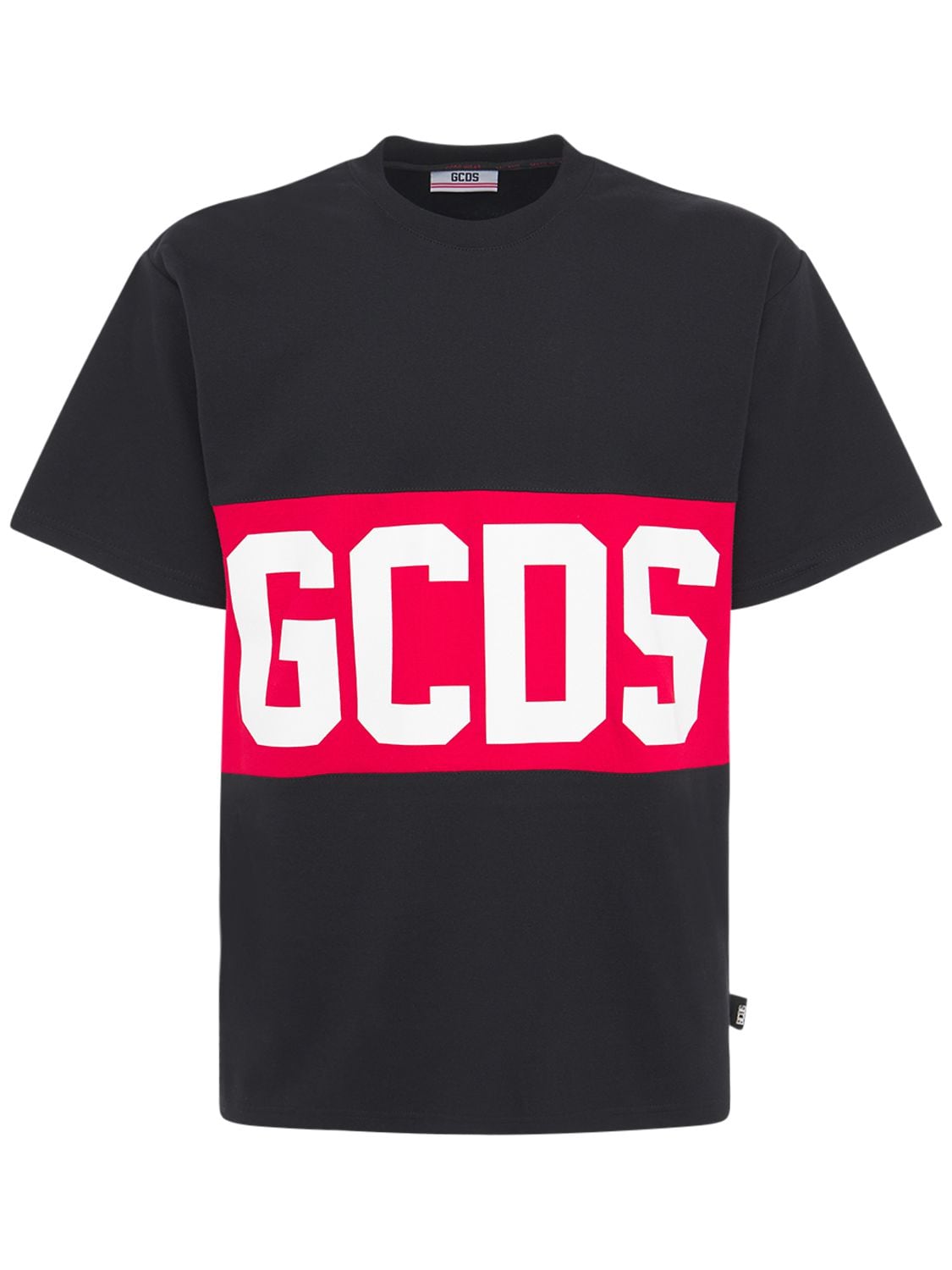 T-shirt En Jersey De Coton À Logo - GCDS - Modalova