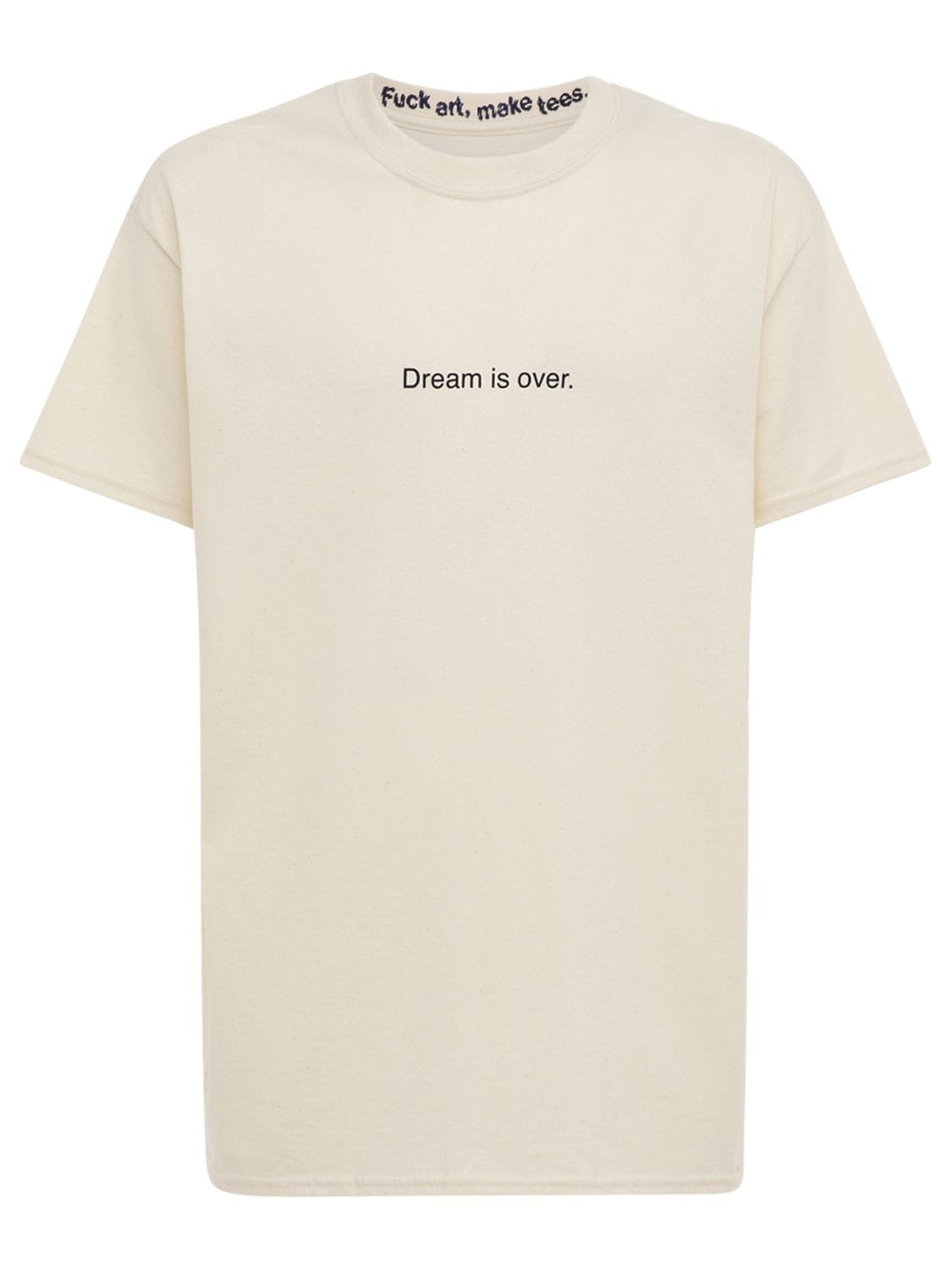 T-shirt En Coton "dream Is Over" - FAMT - FUCK ART MAKE TEES - Modalova