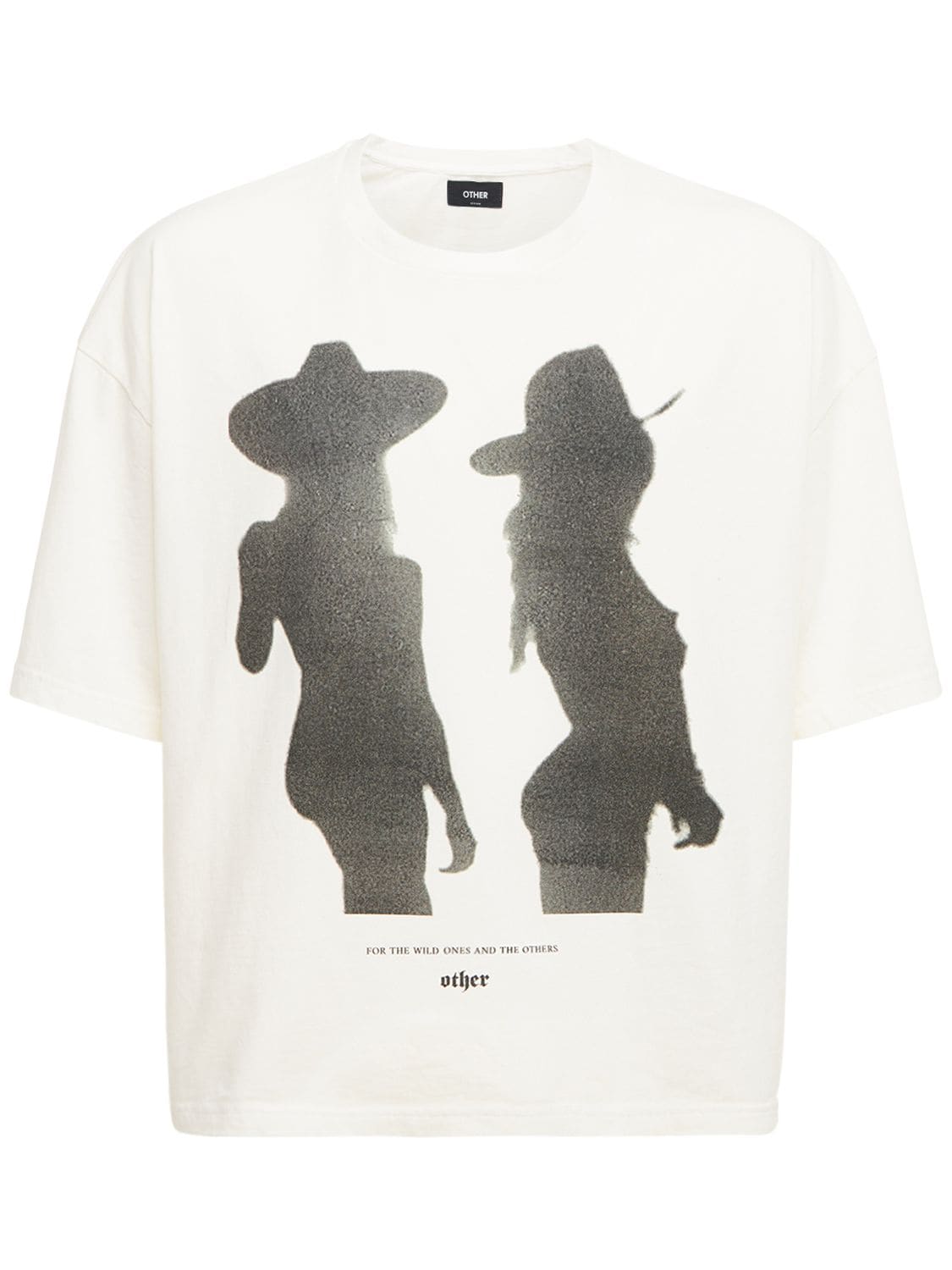 T-shirt En Coton Imprimé Cowgirl - OTHER - Modalova