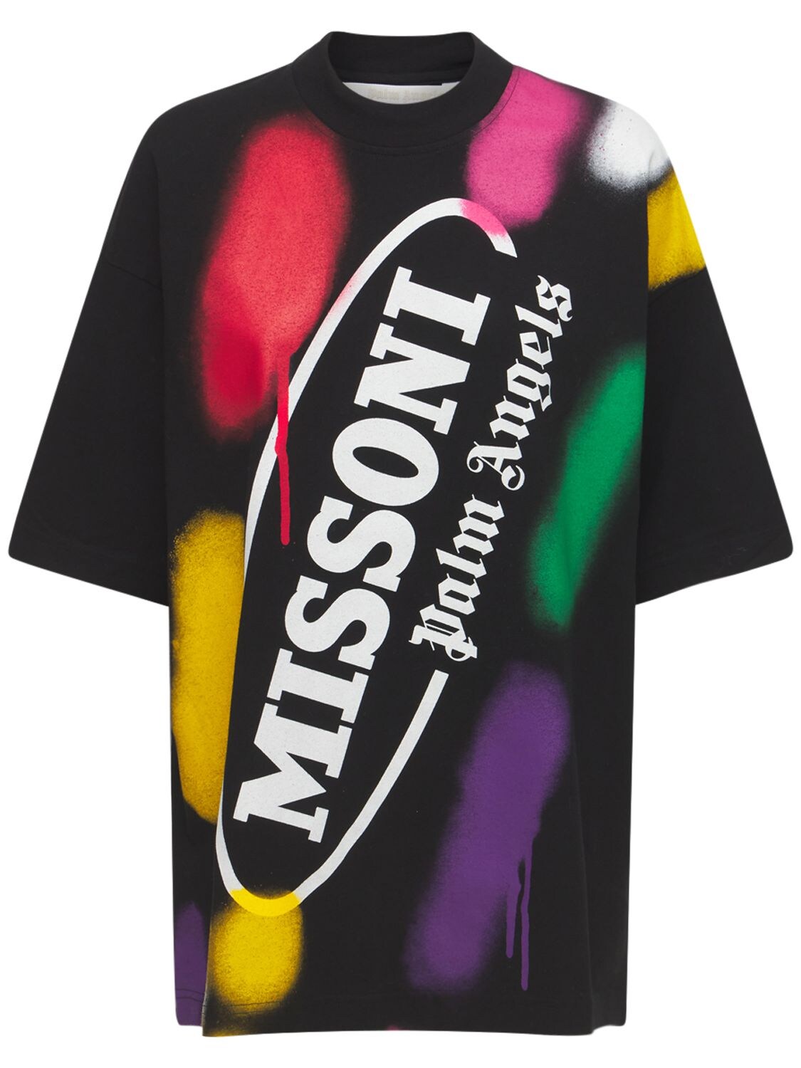T-shirt En Coton Capsule Missoni - PALM ANGELS - Modalova