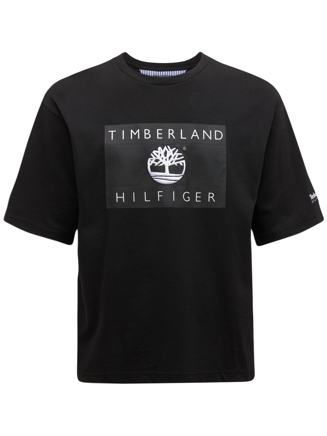 T-shirt En Coton Recyclé À Logo - TOMMY HILFIGER X TIMBERLAND - Modalova