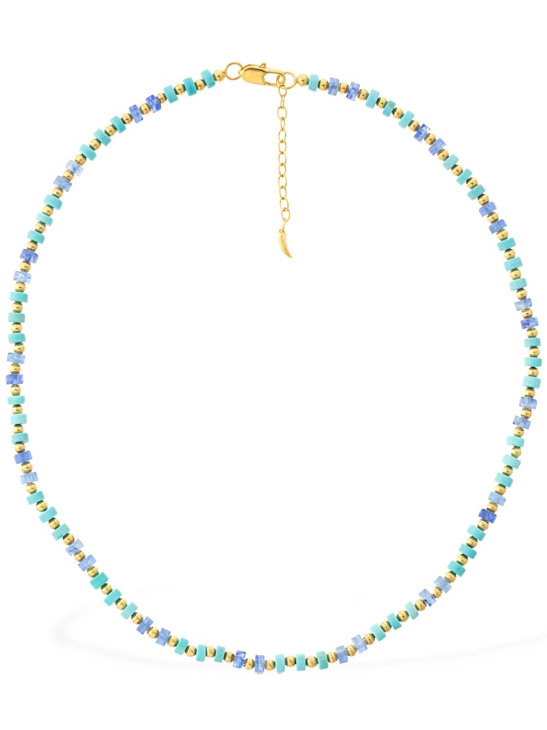 Collier En Perles De Cristaux Et Bleus - MISSOMA - Modalova