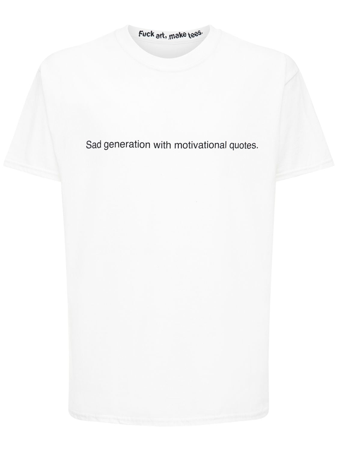 T-shirt En Coton Sad Generation - FAMT - FUCK ART MAKE TEES - Modalova