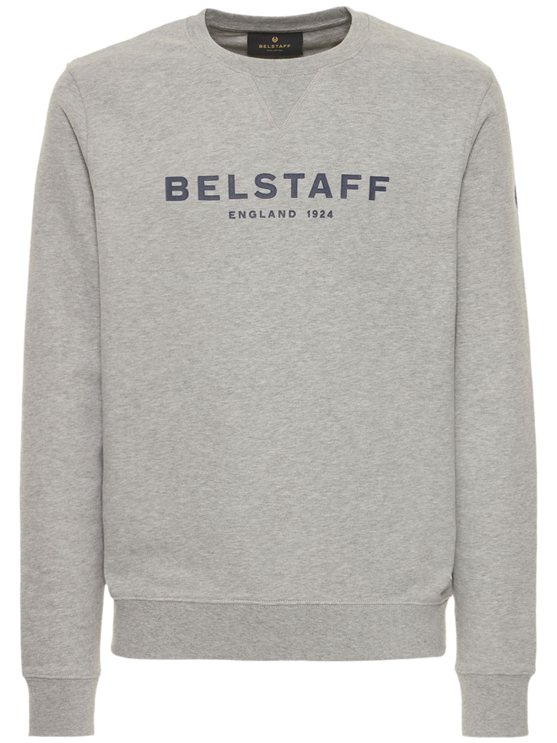 Sweat-shirt En Coton Imprimé Logo - BELSTAFF - Modalova