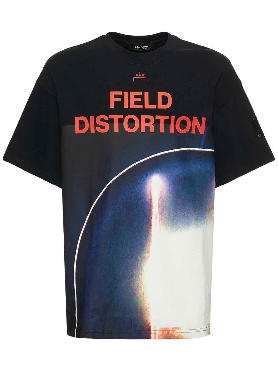 T-shirt En Coton Imprimé Field Distortion - A-COLD-WALL* - Modalova