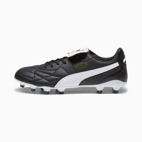 Chaussures de football KING TOP FG/AG, Noir/Blanc/Or - PUMA - Modalova