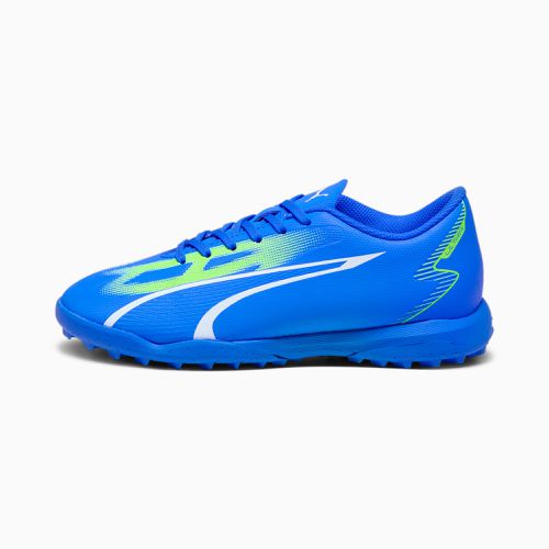 Chaussures de football ULTRA PLAY TT Enfant et Adolescent, Bleu/Vert/Blanc - PUMA - Modalova