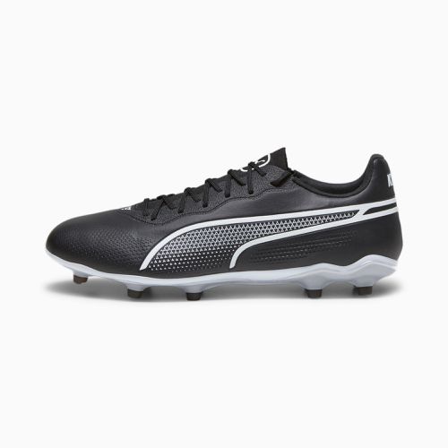 Chaussures de football KING PRO FG/AG, Noir/Blanc - PUMA - Modalova
