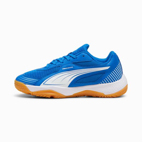 Chaussures de sport indoor Solarflash III Enfant et Adolescent, Bleu/Blanc - PUMA - Modalova