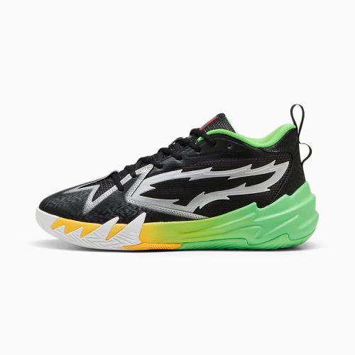 Chaussures de basketball Scoot 1 x 2k, Noir/Vert - PUMA - Modalova