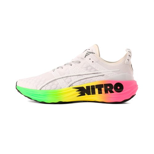 Chaussures de running ForeverRun NITRO Futrograde, Blanc/Vert - PUMA - Modalova