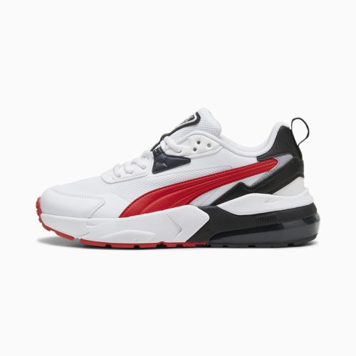 Chaussures Vis2k Enfant et Adolescent, Blanc/Noir/Rouge - PUMA - Modalova