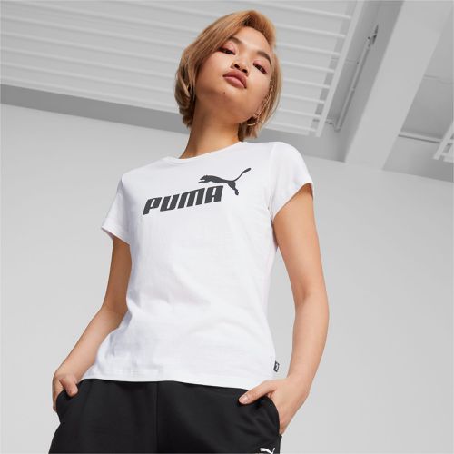 T-Shirt Essentials Logo femme, Blanc - PUMA - Modalova