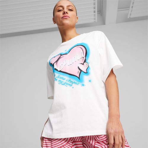 T-Shirt de basketball Game Love, Blanc - PUMA - Modalova