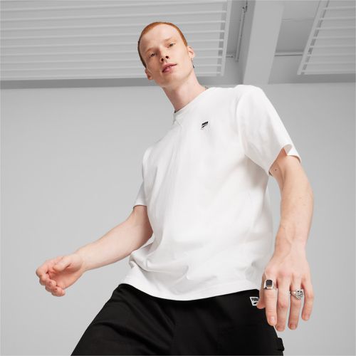 T-Shirt à écusson DOWNTOWN Homme, Blanc - PUMA - Modalova