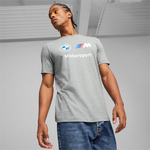 T-Shirt à logo ESS BMW M Motorsport, Gris/Bruyère - PUMA - Modalova