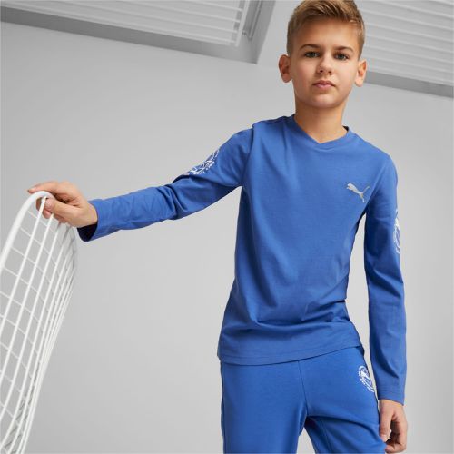 Chaussure T-Shirt à manches longues Active Sports enfant et adolescent, Bleu, Taille 110, Chaussures - PUMA - Modalova