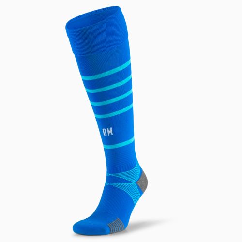 Chaussettes de football à rayures horizontales OM Replica 21/22, Bleu, Taille 43-46, Vêtements - PUMA - Modalova